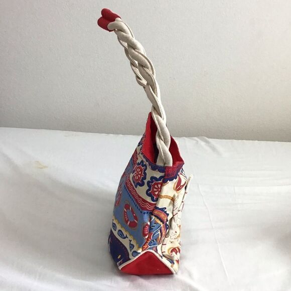 Paul Brent Canvas Nautical Shoulder Bag - Picture 3 of 14